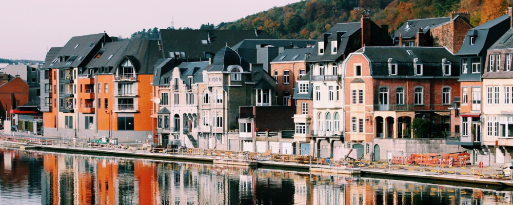 Houses on the water