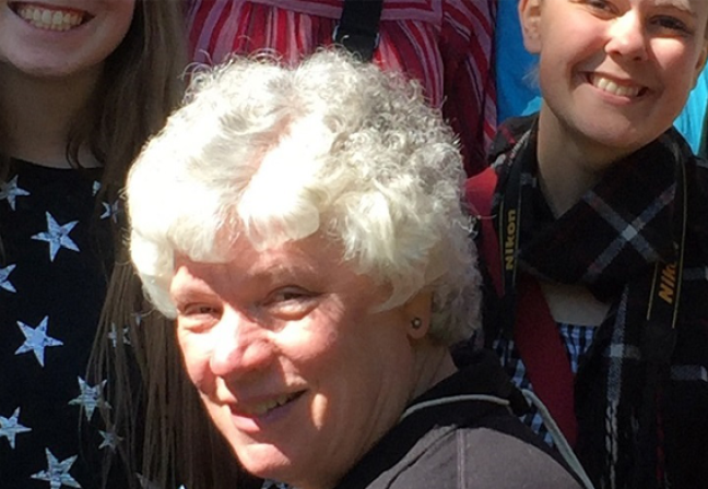 Smiling lady