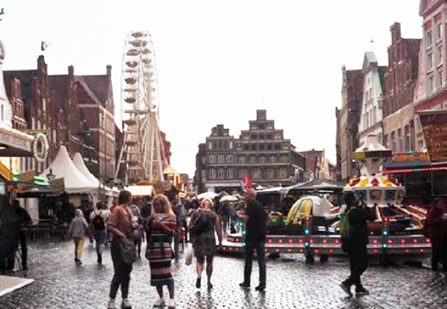German Street Scene