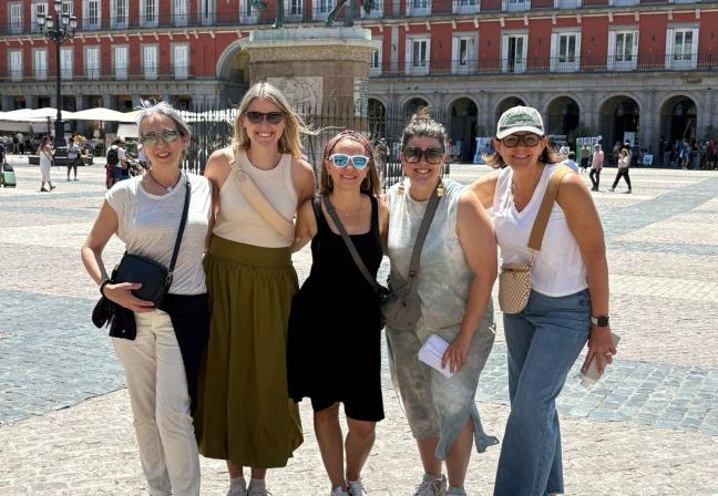 Traveling teachers with Xperitas Program managers