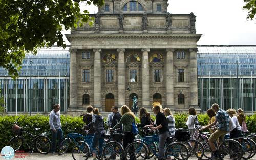 Group on Bikes in Munich