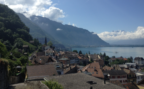 Montreaux lake view