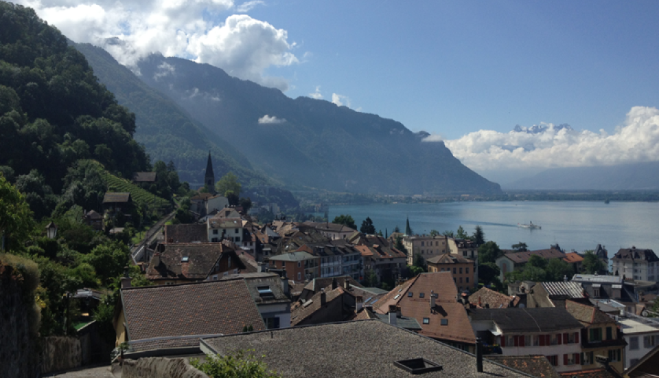 Montreaux lake view