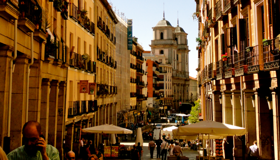 Side street in Madrid