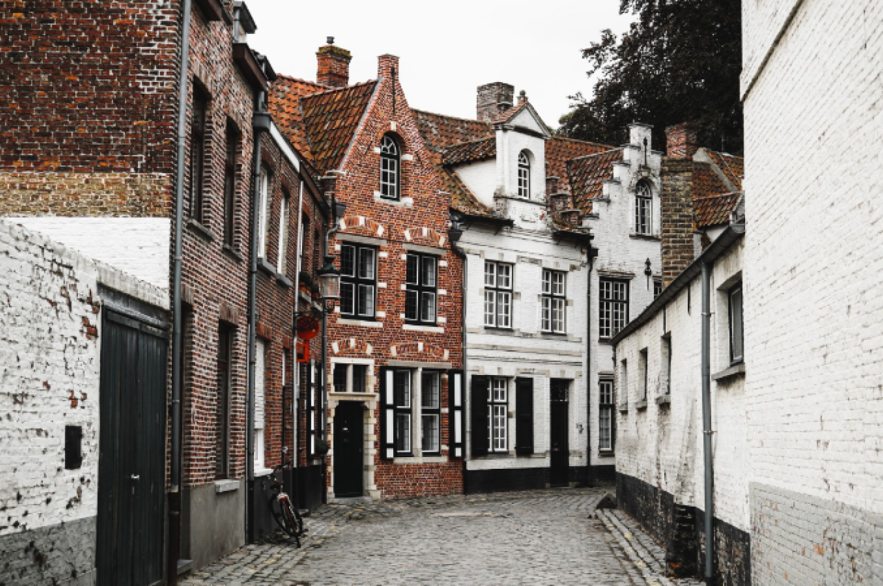 Old buildings in Belgium