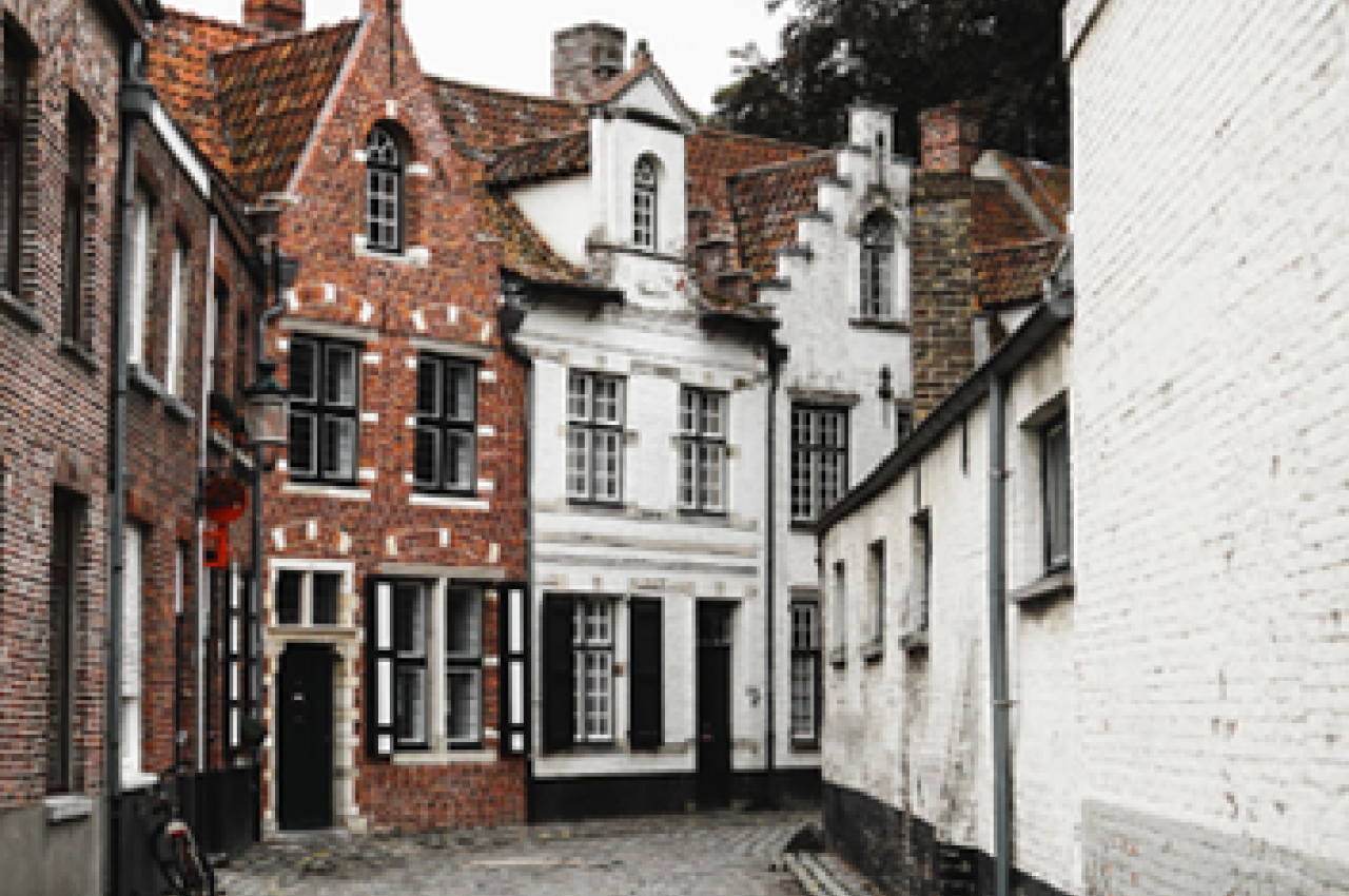 Old buildings in Belgium