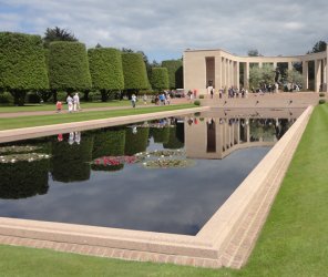 Normandy reflecting pool