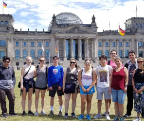 Group of students in Germany