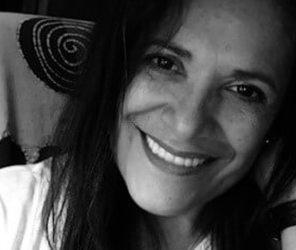 Woman smiling