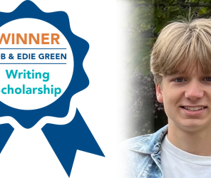 Micah S. Bob & Edie Green Writing Scholarship winner